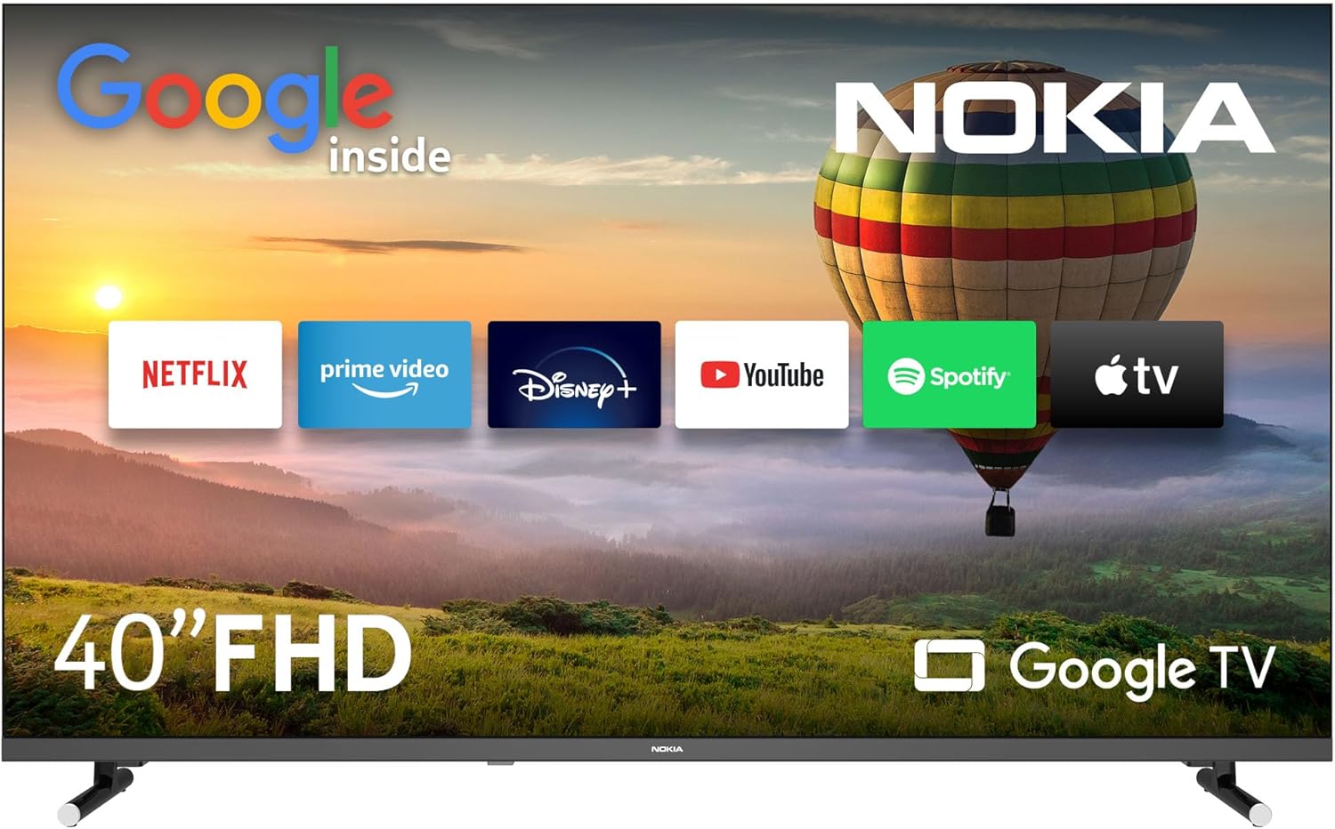 Nokia FN40GE320 40" Full HD Google TV: Image Exceptionnelle et Contrôle Vocal