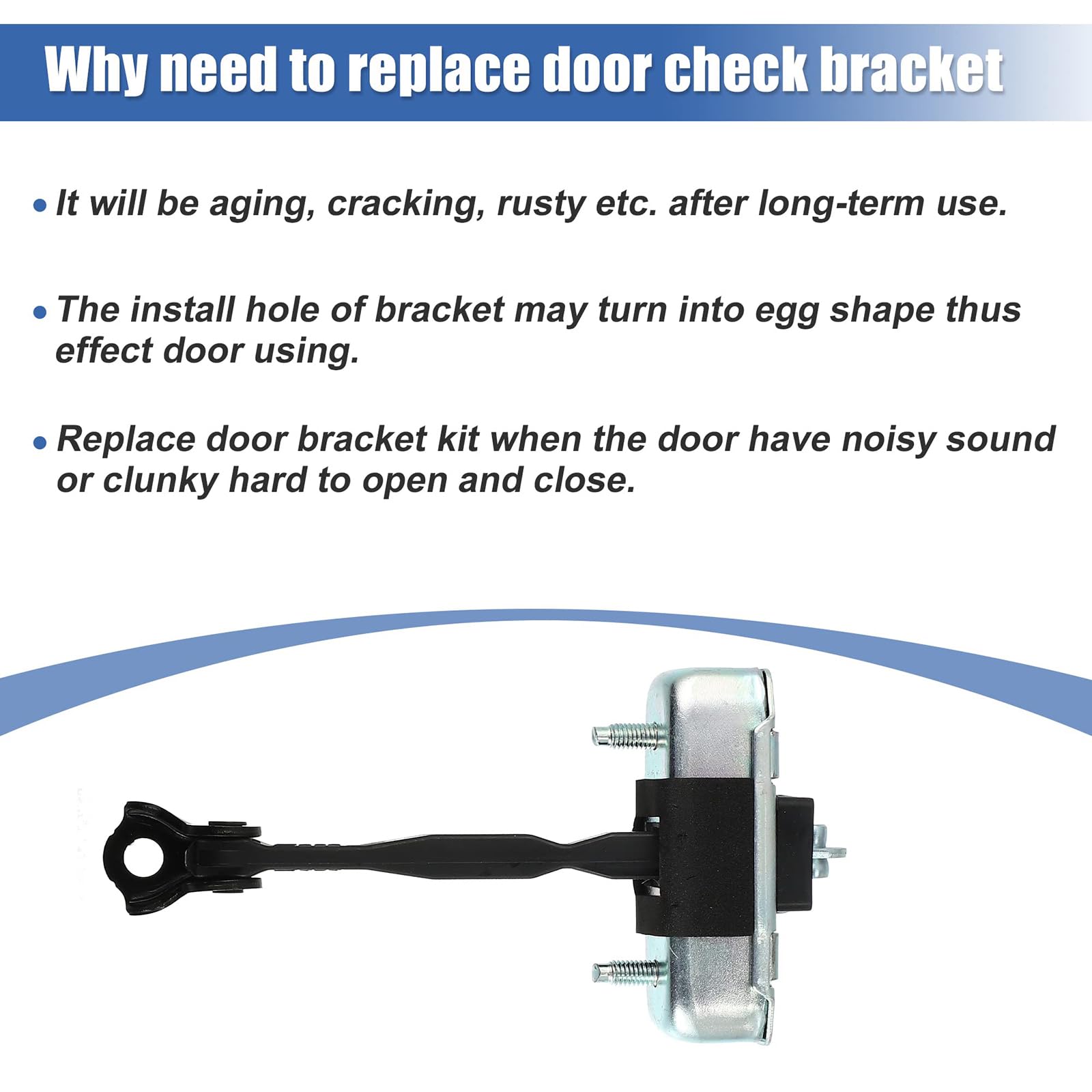 Amazon | 車左フロントドアチェックストップストラップ