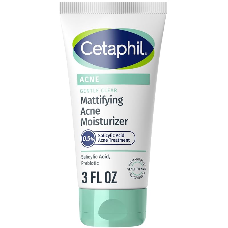 Hidratante facial Cetaphil Gentle Clear com ácido salicílico e acabamento matte, 85 g