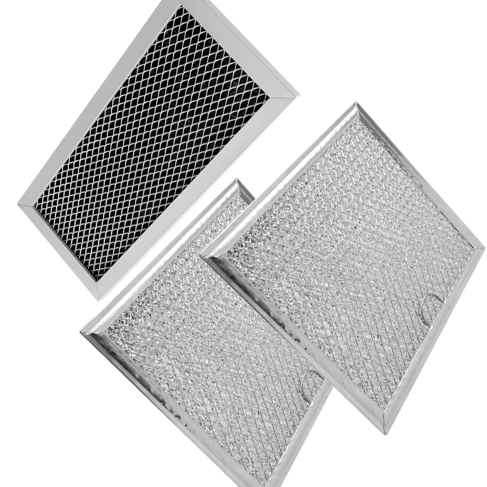 Msioytog Replacement Charcoal Filter Compatible ME19R7041FS ME19R7041FT ME19R7041FB Microwave Oven for Absorption Active Carbons Filter for Microwave