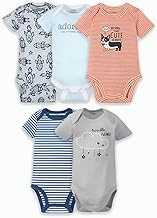 LUAY 100% Organic Cotton Onesie Jumpsuit for Newborns & Infants | Ultra-Soft Bodysuit Romper With Multiple Prints & Designs