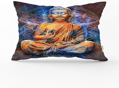 RealHomes Modern Buda Heykeli Motifli Dikd rtgen K rlent K l f