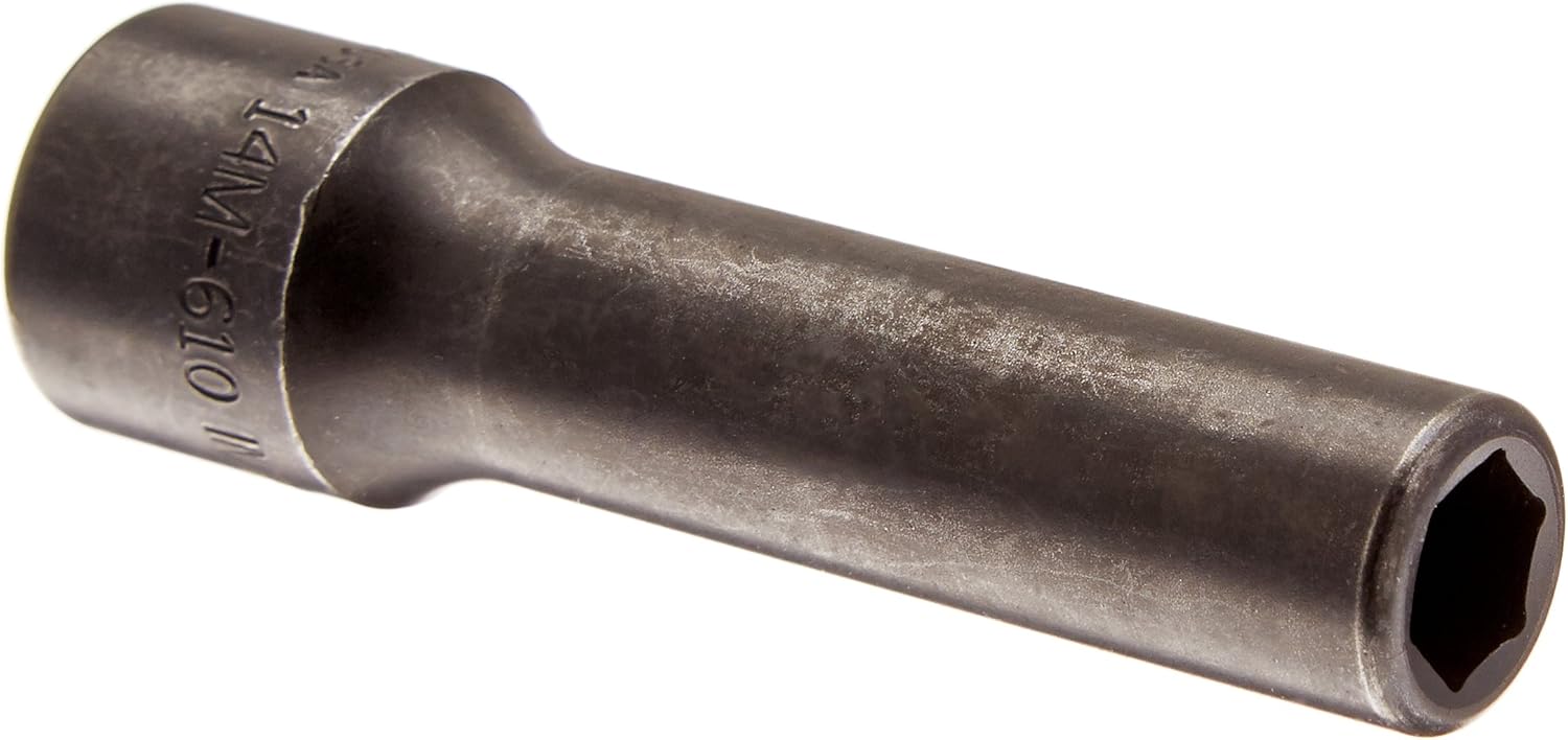 Williams JHW14M-630 SUPERTORQUE 1/2-Inch Drive Deep Impact 6 Point Socket 30mm Size, Black Industrial Finish, Designed for Maximum Engagement on 6-Point Fasteners