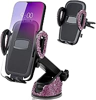 Vista 1 de eing Soporte de teléfono para automóvil, salpicadero, parabrisas de ventilación de aire para iPhone, Samsung, Moto, Huawei, Nokia, LG, teléfonos