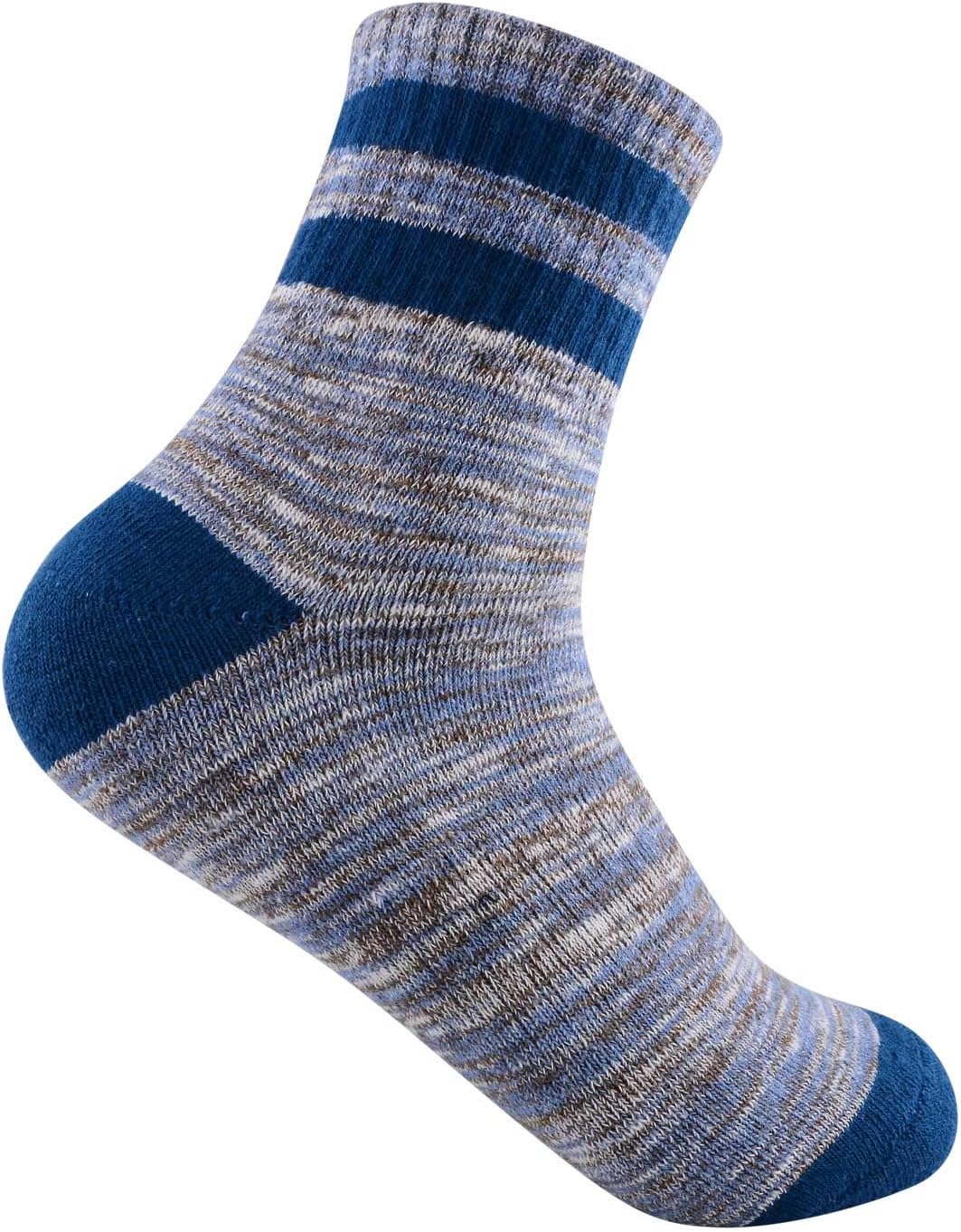 FEIDEER Women's Hiking Walking Running Socks, Multi-Pack Outdoor Recreation Socks Wicking Cushion Crew Socks - Image 6