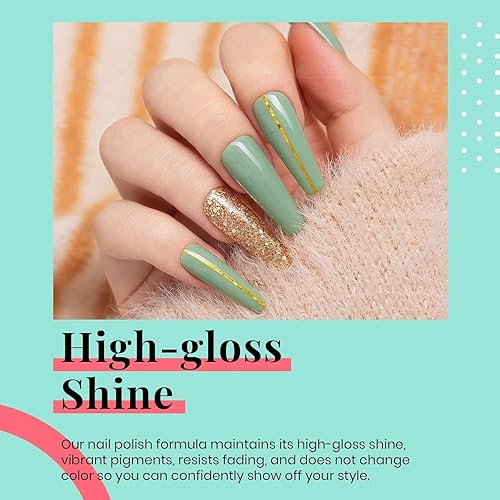 Miniatura 5 de Beetles - Esmalte de uñas en gel, 1 unidad, 0.5 onzas fluidas (15ml), extracción por remojo, arte de uñas, estética de manicura, decoración en casa