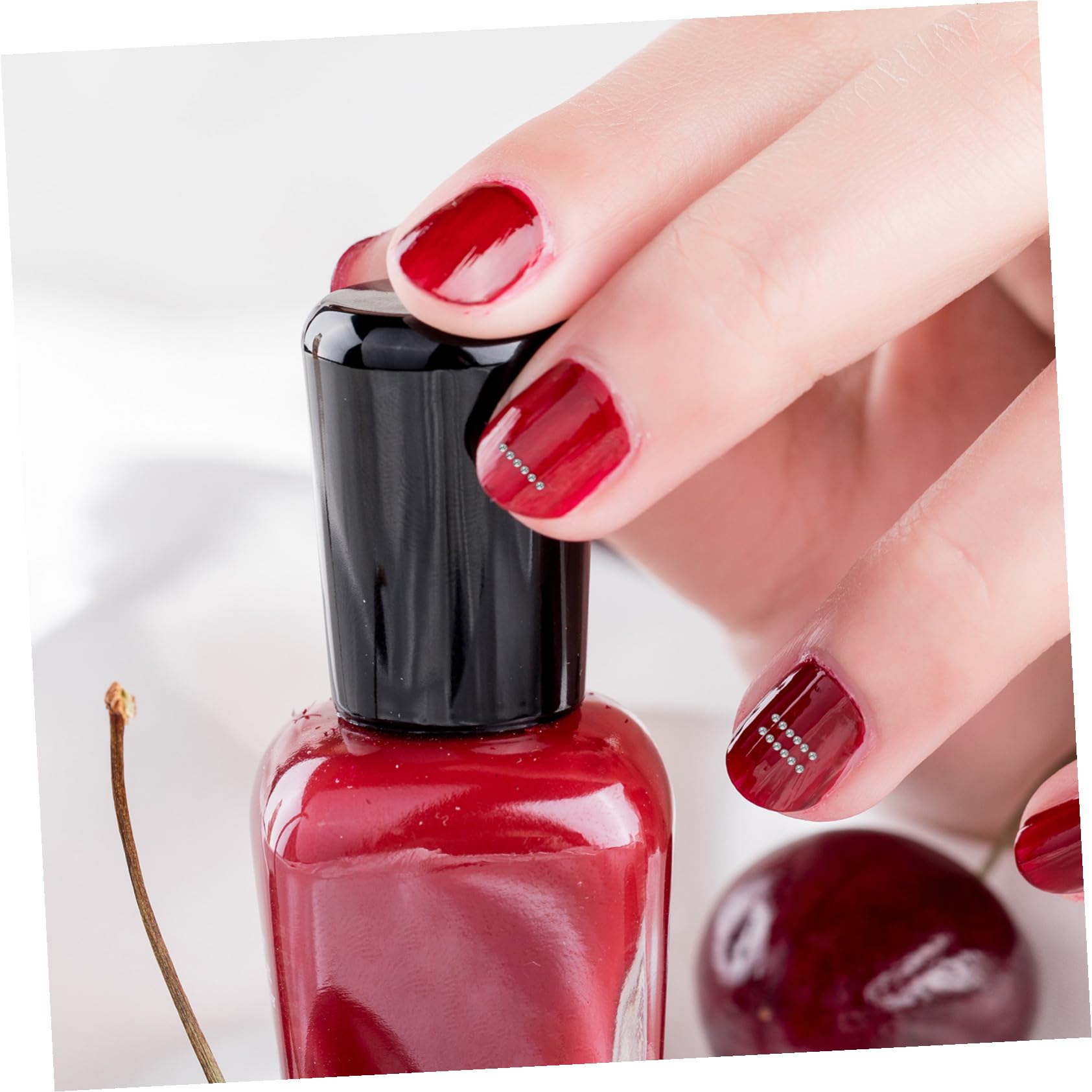 PACKOVE Sferette Metallo Unghie Argento Piccole Sfere per Nail Art Fai da Te Decorazioni Resistenti e Brillanti per Manicure Creativa e Feste