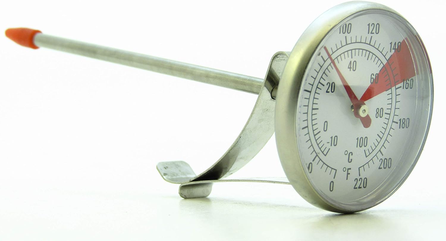 Ideal Candle Making Wax Stainless Steel jug and dial Clip on