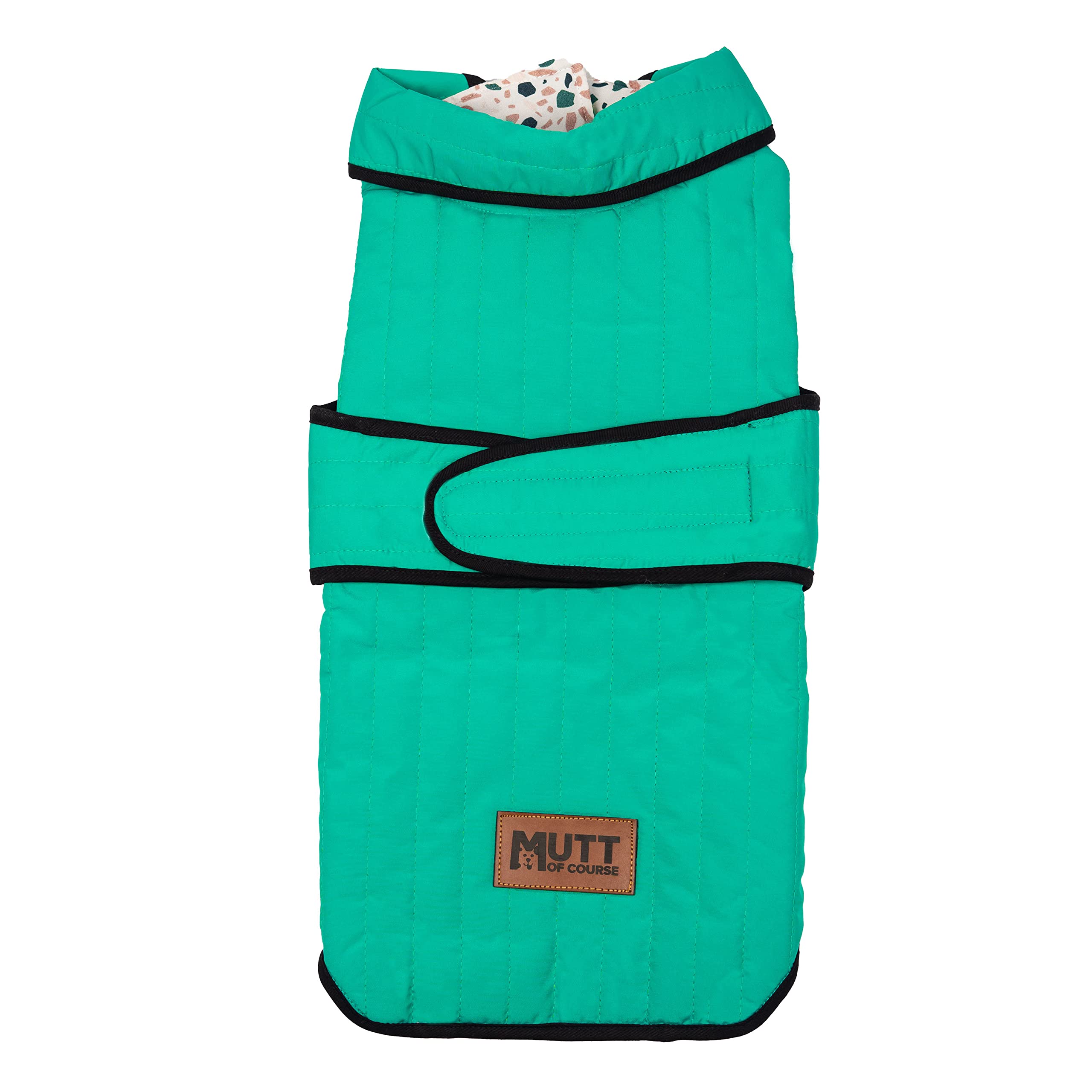Mutt of Course Green Flap Dog Jacket (Waterproof + Windproof) (Color - Green) (Neck 14-16 | Chest 14-17 | Length - 12") (M) (B09NT1D91Z) Amazon Price History, Amazon Price Tracker