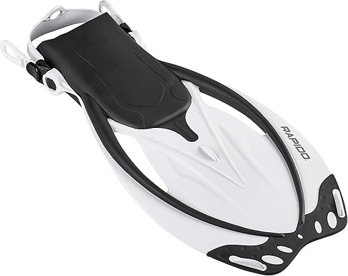 Miniatura 6 de Phantom Aquatics Rapido Boutique Collection - Juego de esnórquel ajustable con máscara de vidrio templado, con bolsa de red de transporte