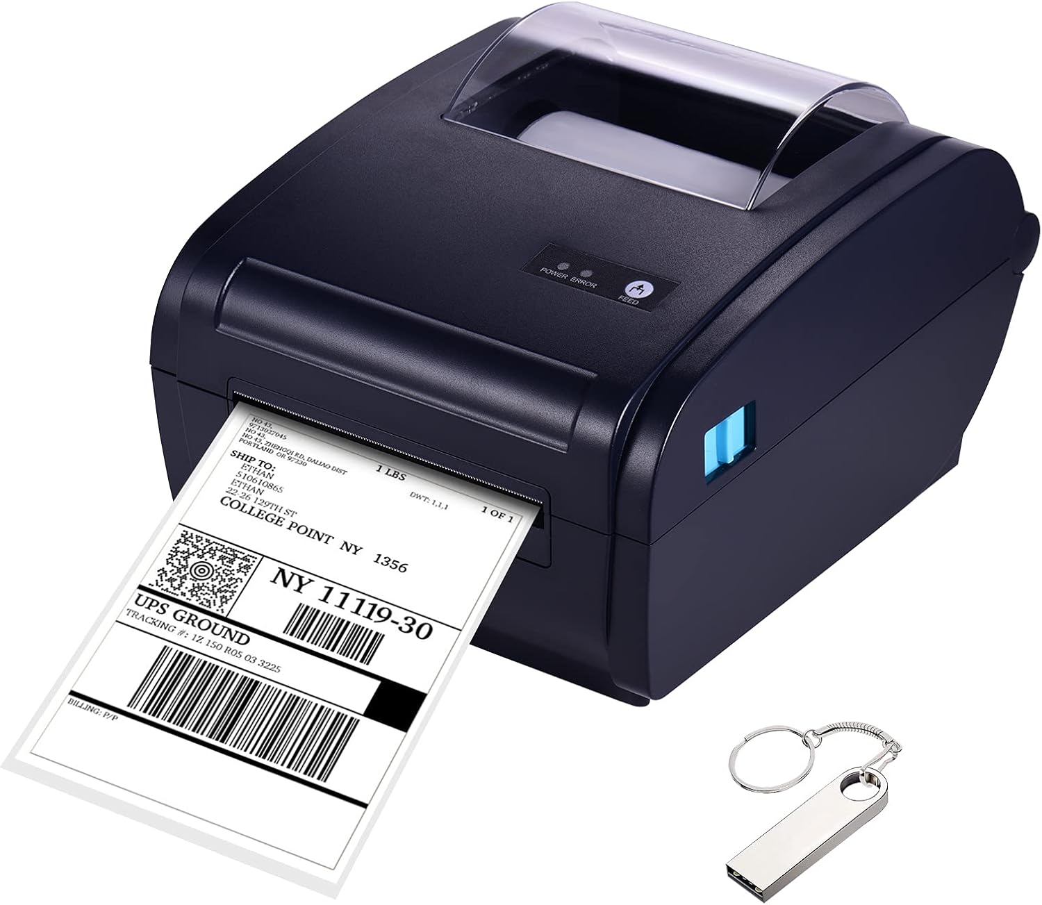 Eacam Desktop Thermal Label Printer for 4x6 Shipping Package Label