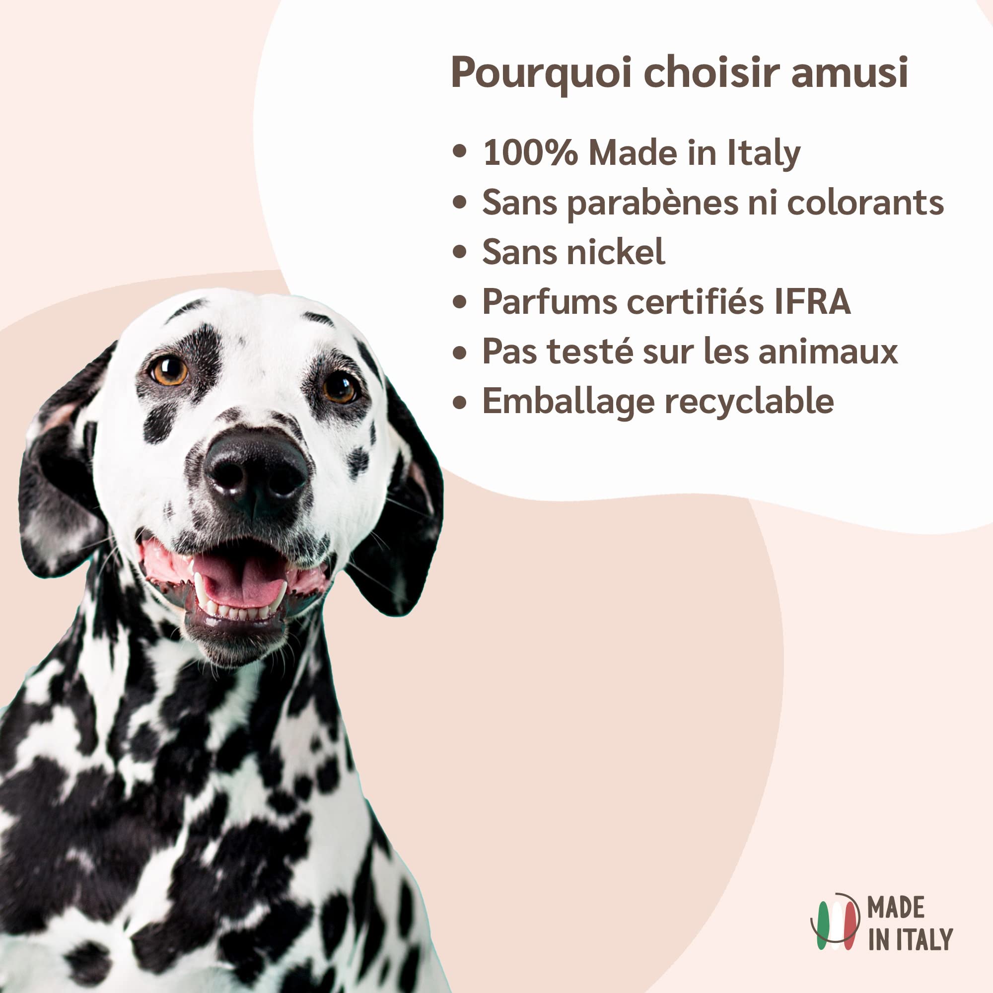 amusi Huile de Neem pour Chiens - 500 ML - Spray Répulsif - Protection 100% Naturelle - Spray Contre Les tiques, Mouches, acariens, poux - Répulsif pour Chiens - Huile de neem