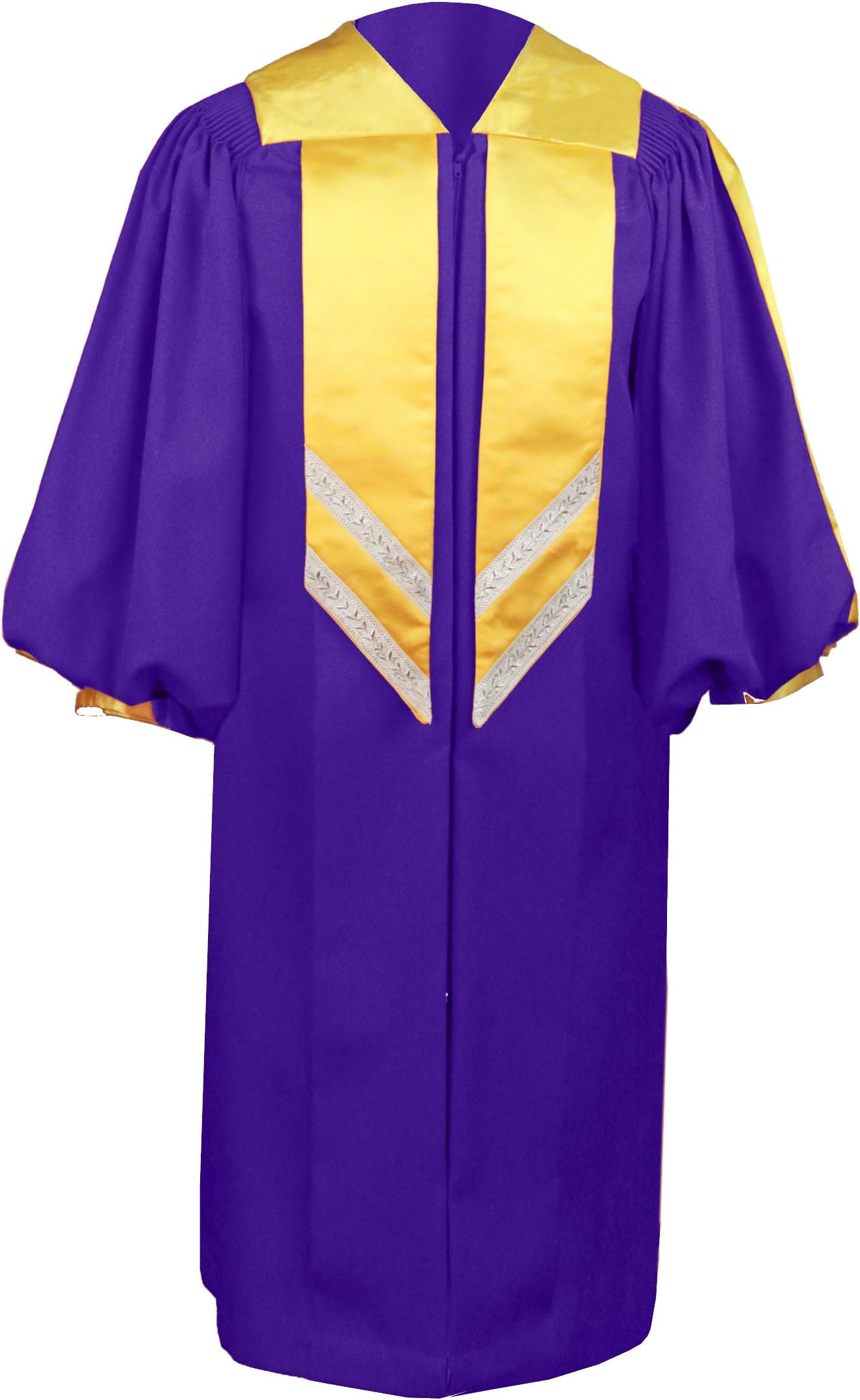 TngHuiTngHui Unisex Adult Choir Robes Matte Finish for Baptisms with Cuff Sleeves
