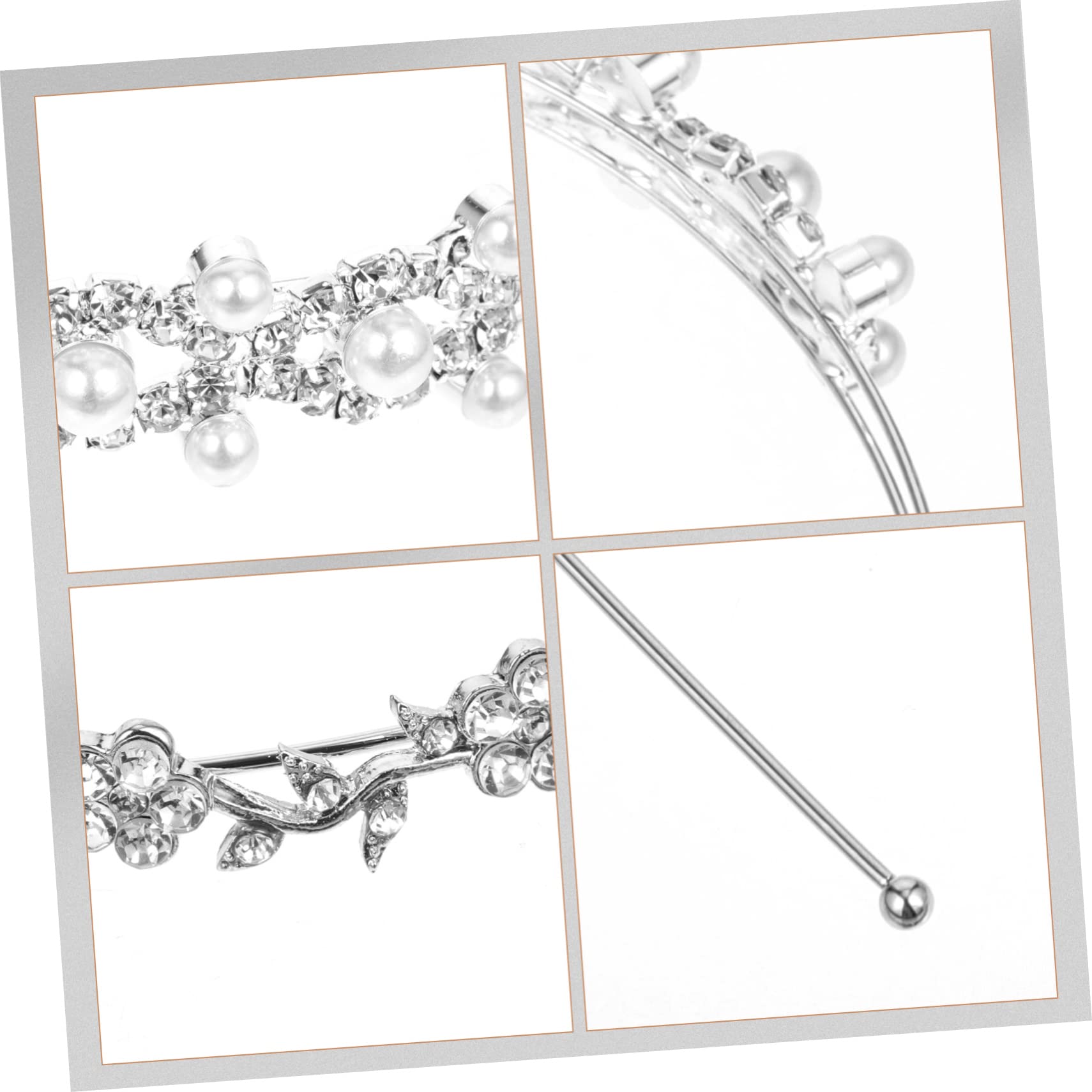 10 Piezas Diadema De De Diamantes De Imitación Decoración Tocados De Novia Adornos Nupciales Para El Cabello Diadema De Diamantes De Imitación Metal Colocar Boda Niño