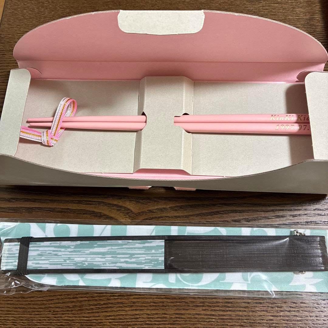 お箸　KinKiKids KinKi Kids 25周年 ファンクラブ会員記念品 お箸 KinKi Kids 25周年お