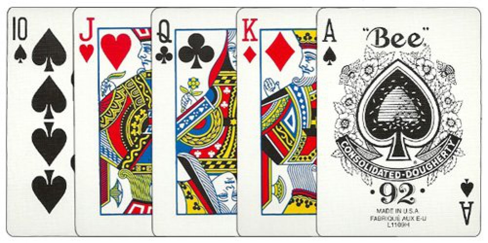 Amazon.com: Bee No. 92 Diamond Back Club Special Red/Blue 12 Decks