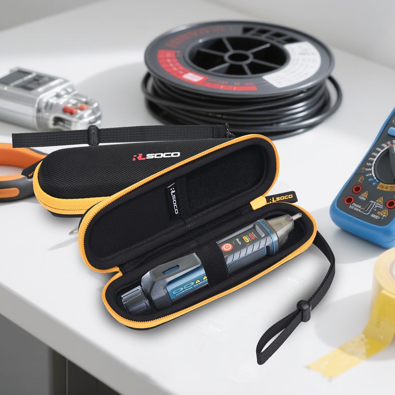 RLSOCO Funda para Bosch Professional Detector de Voltaje GVD 1000-17 (Sólo Funda)
