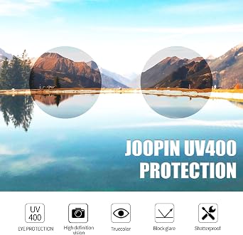 Joopin Small Round Sunglasses Hippie Circle Sun Glasses UV400 Protection