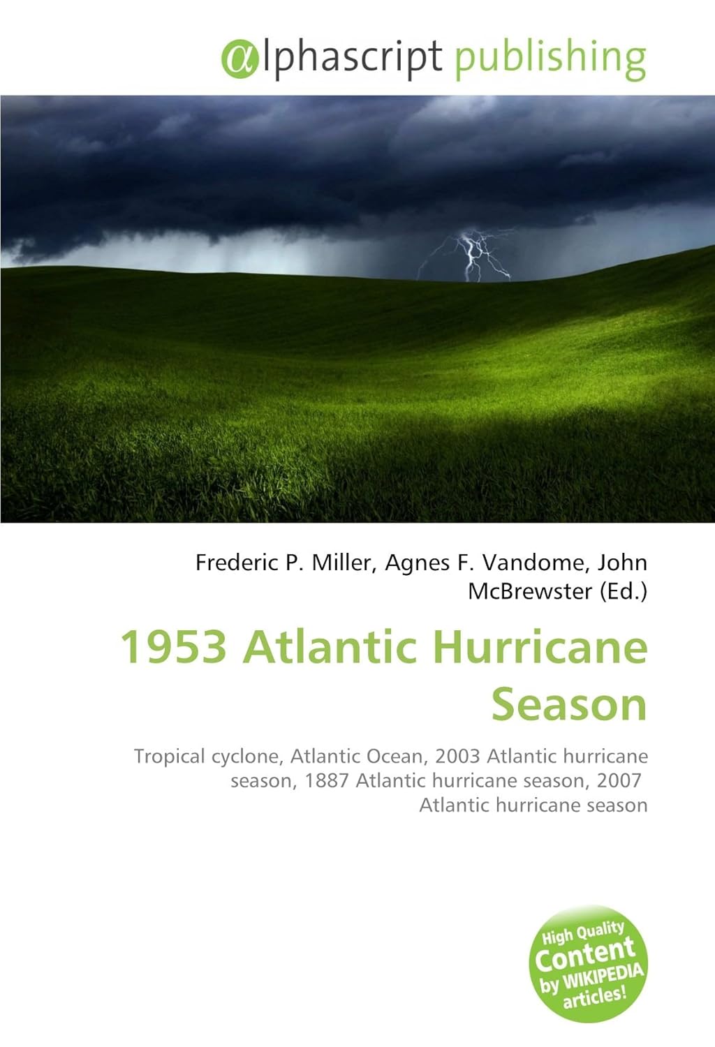 1953 Atlantic Hurricane Season Tropical cyclone, Atlantic Ocean, 2003