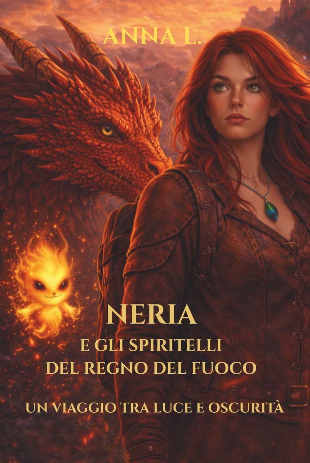 Neria e gli spiritelli del Regno di Fuoco: Un viaggio tra luce e oscurità (Le avventure di Neria)