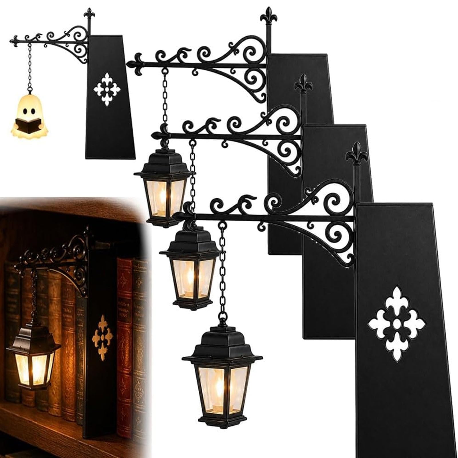 Luz nocturna LED para leer sin fatiga visual en dormitorios y escritorios