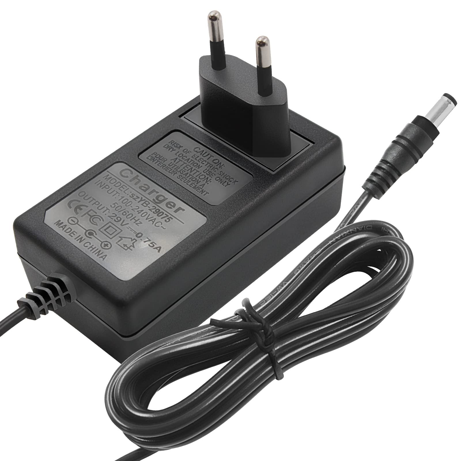 Trade-Shop 36V 0,4A Netzteil / Ladekabel / Ladegerät Für Rowenta Air Force Serenity 252v Rh9159wo2d0 252v Rh9172wo2d0 252v Rh9174wo2d0 82538766