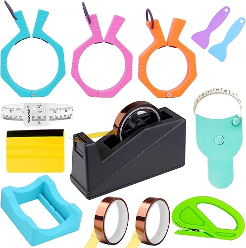 Miniatura 7 de Pinza de 3 tamaños para un clip perfecto de abrazaderas de vaso, para 12 onzas, 15 onzas, 20 onzas, 30 onzas, espacios en blanco delgados para