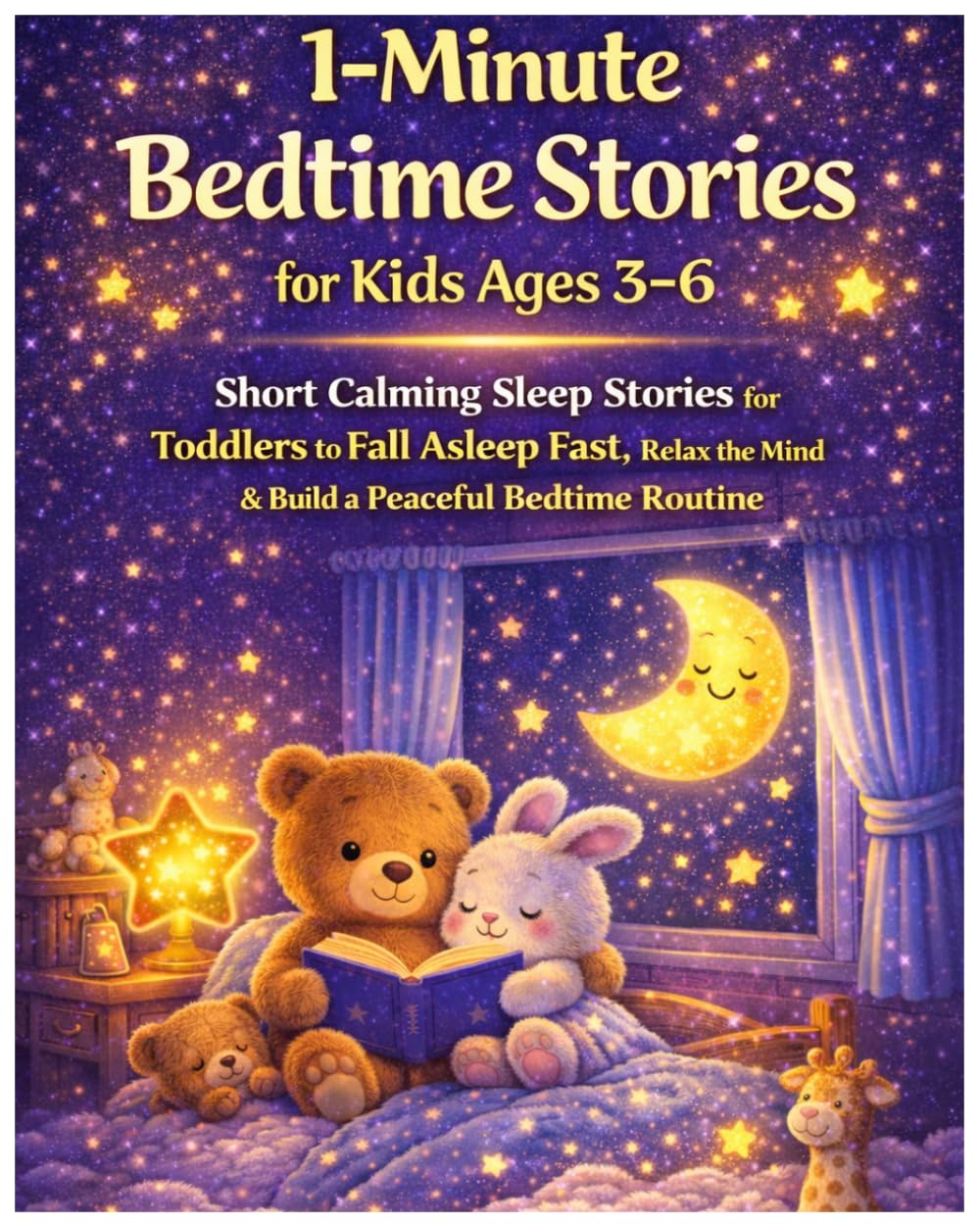 1-Minute Bedtime Stories for Kids Ages 3–6: Short, Gentle Stories to Help Children Wind Down Before Sleep