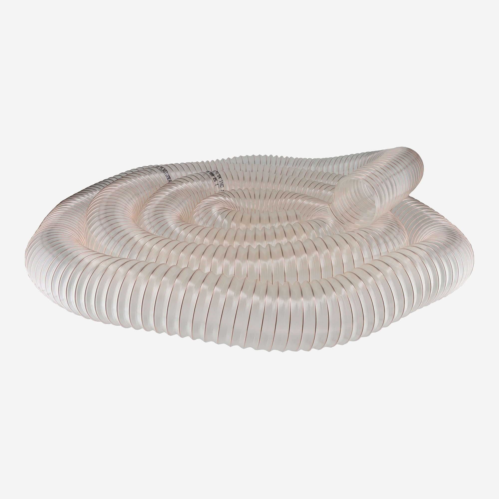 Tuyau aspiration - Gaine flexible en polyuréthane - 5 mètres - Résistant aux microbes et à l'hydrolyse - Fabrication française - Diamètre 100 mm mm