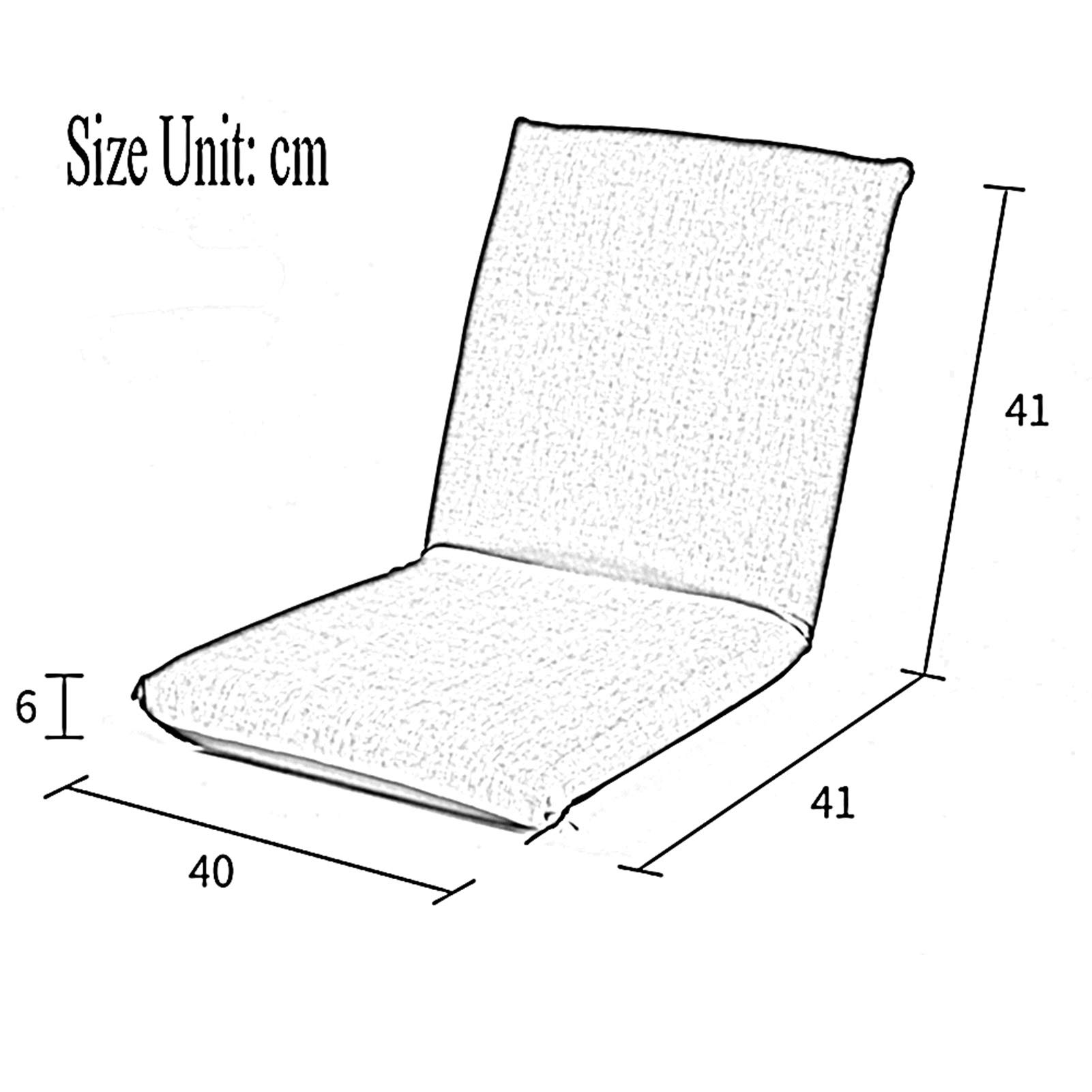Sillón Reclinable Ajuste de 6 velocidades Sofá pequeño Individual Fácil de Limpiar Sillón Dormitorio Sala de Estar Almohadilla Plegable Sillon Relax (Color : Rose Red)