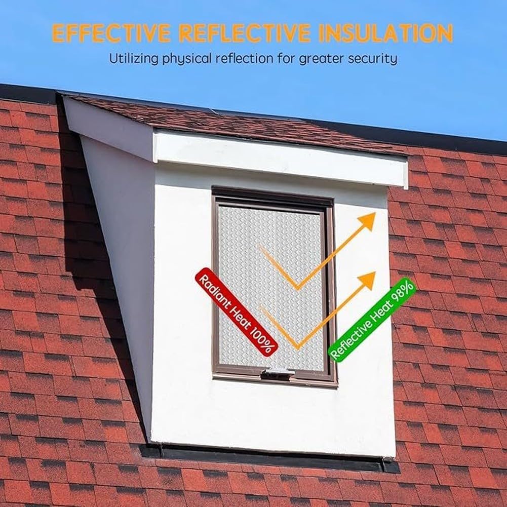 Reflektierende Isolierfolie aus Aluminiumblasenfolie für Fenster und