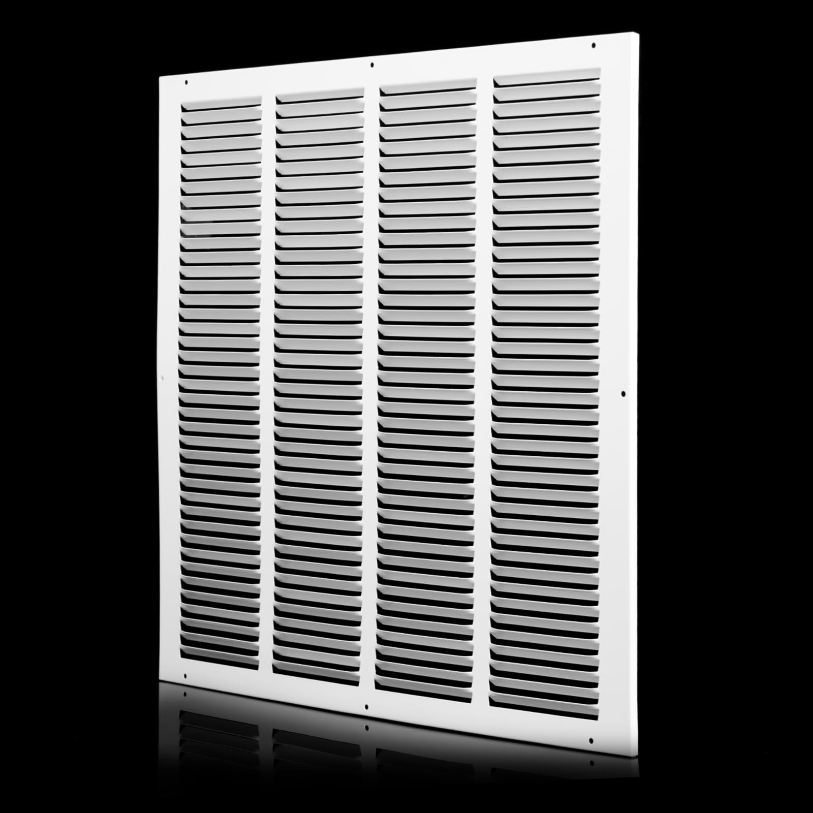 Photo 1 of 20x20 Return Air Grille (Duct Opening Size), Air Return Vent Cover, AC Vent Cover, Cold Air Return Vent Cover, Flat Return Air Grilles, Outer Dimensions:21.75"W x 21.75"H (20"W x 20"H, Duct Opening)