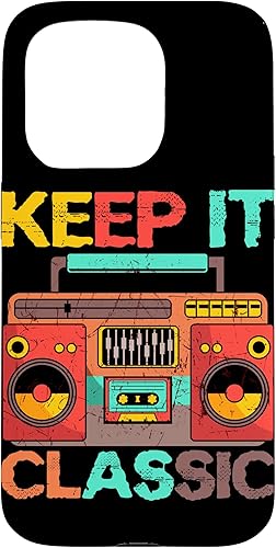 Miniatura 14 de Keep It Classic Radio 80s 90s Retro Vintage Cassette Player Funda para iPhone 17 Pro Max