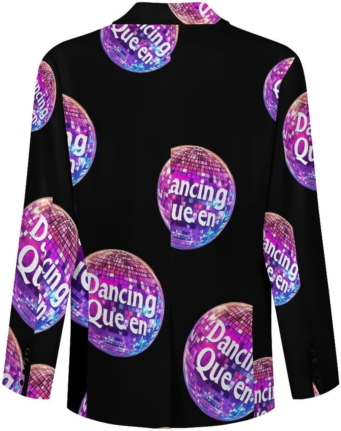 Dancing Queen Mens Blazer Lightweight Sport Coat Two Button Suit Jackets