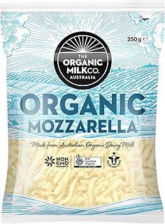 Amazon.co.jp: 有機 JAS オーガニック 無添加 グラスフェッド モッツァレラチーズ シュレッド 冷凍 チーズ 250g Certified Organic Grass-fed Shred Mozzarella Cheese : 食品・飲料・お酒