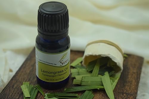 Miniatura 9 de SVATV Aceite esencial de citronela de grado terapéutico, aceites de aromaterapia para difusor, yoga, masaje y cuidado personal de bricolaje, 0.3 fl