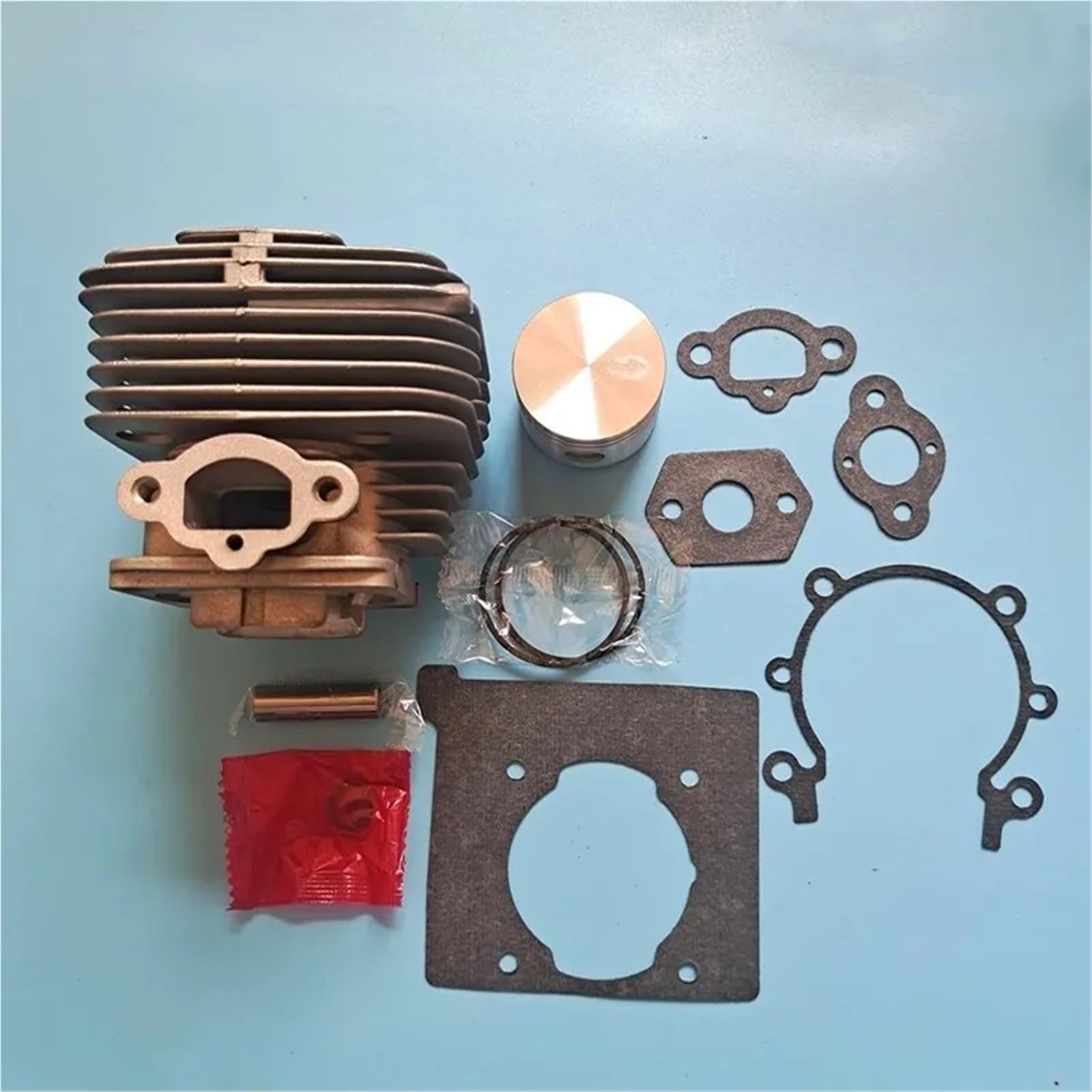 ZESTAW CYLINDERÓW 38 MM DLA SPARTA 36 37 38 EF3600 3500 3800 ZYLINDER PIERŚCIENIE TŁOKOWE ZACISKI PIN USZCZELKA MONTAŻ