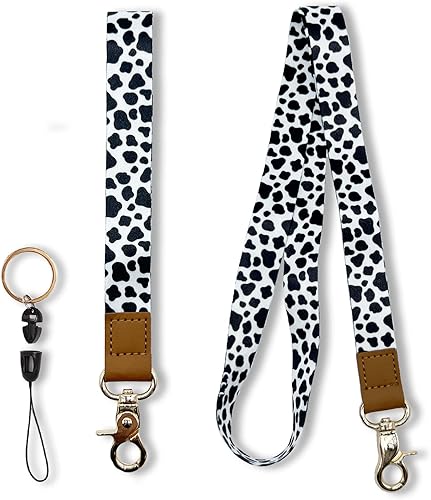 Miniatura 8 de PAKASEBOXES Correa de muñeca para llaves, cordón para el cuello para credencial de identificación, llavero de pulsera con llavero para profesores,