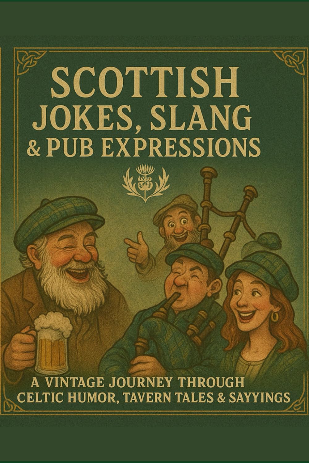 Scottish Jokes, Slang & Pub Expressions: A Vintage Journey Through Celtic Humor, Tavern Tales & Feisty Old Sayings