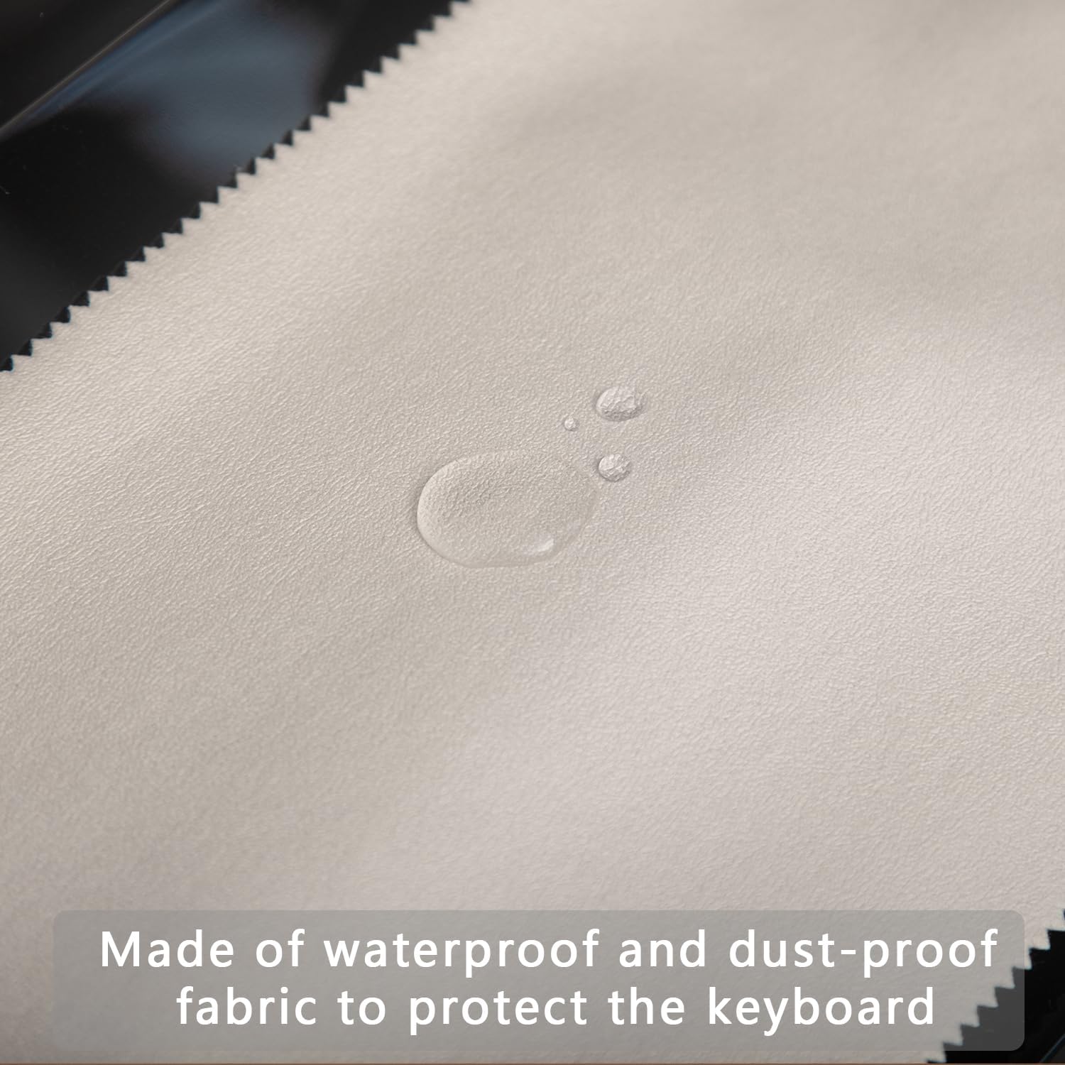 Keyboard Piano Cover Digital Piano Dust Covers Luxury Soft and Premium Surface Thickening Electronic Organ Covering Keyboard Update Encasement (White)