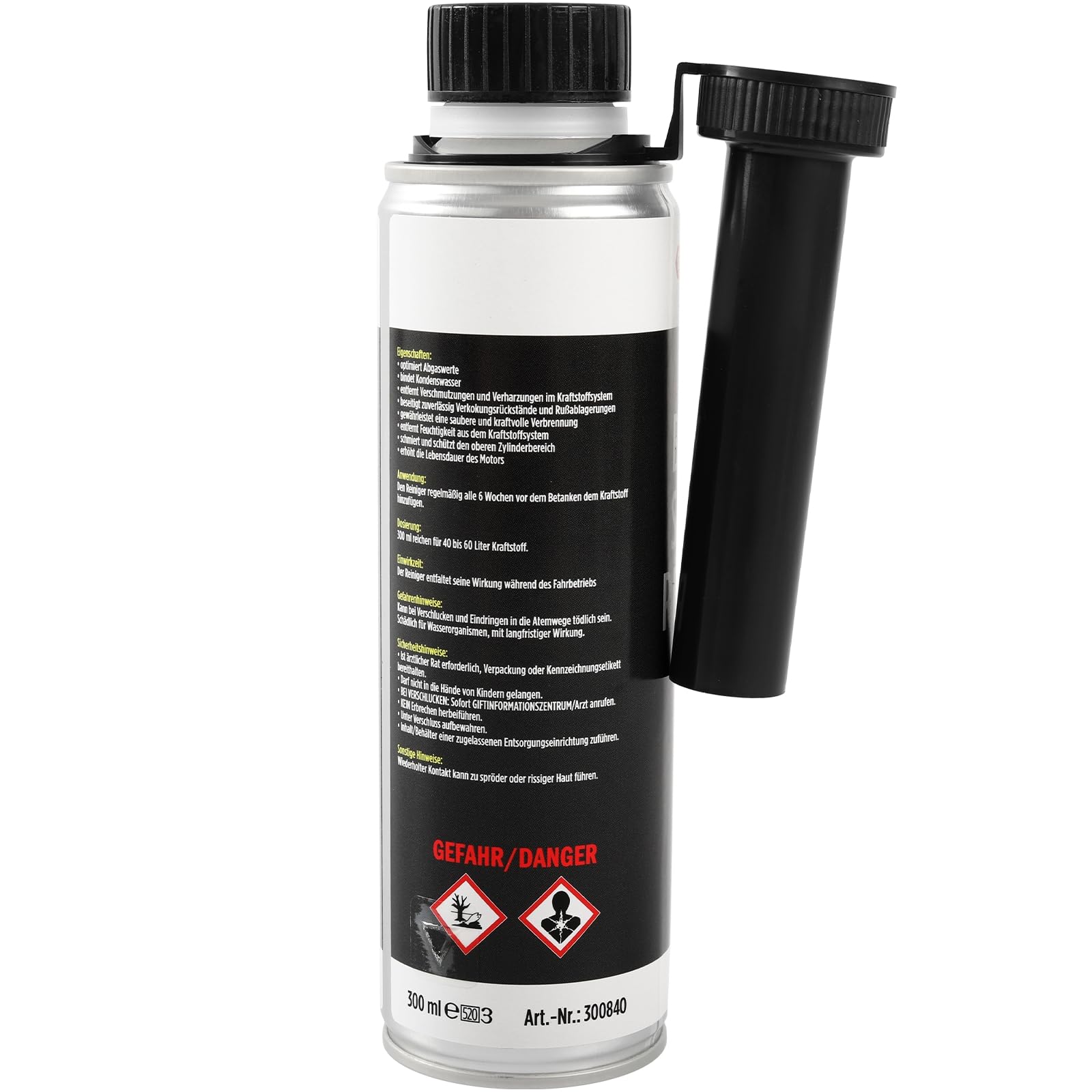 TECPO 10 limpiadores de sistema de gasolina, 300 ml, limpiador de gasolina, limpiador de gasolina, aditivo para motor de combustible, limpiador de sistemas de combustible