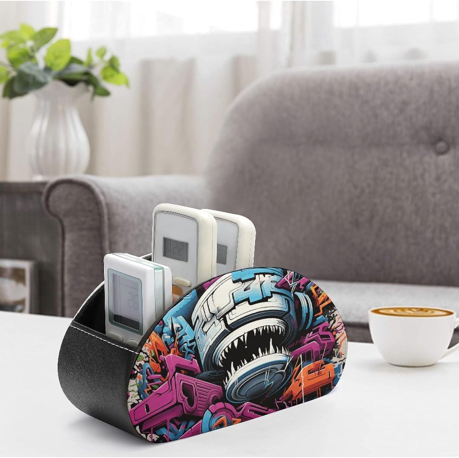 Colorful Graffiti Remote Control Holder, Media Controllers Supplies image 4