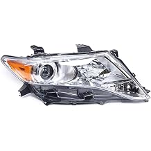 For 2009 2010 2011 2012 2013 2014 2015 2016 for Toyota Venza Halogen Headlights Assembly OE Replacement Front Headlight Black Housing Clear Lens Right Passenger Side
