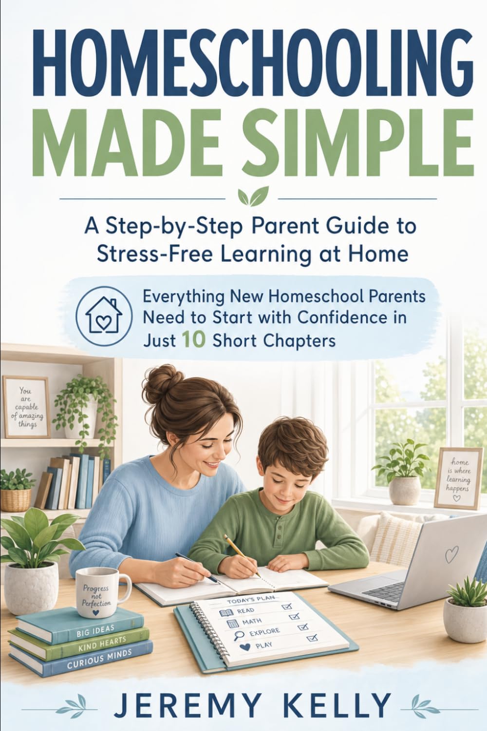 Homeschooling Made Simple: A Step‑by‑Step Parent Guide to Stress‑Free Learning at Home: Everything New Homeschool Parents Need to Start with ... (Growing minds at home homeschool workbooks)