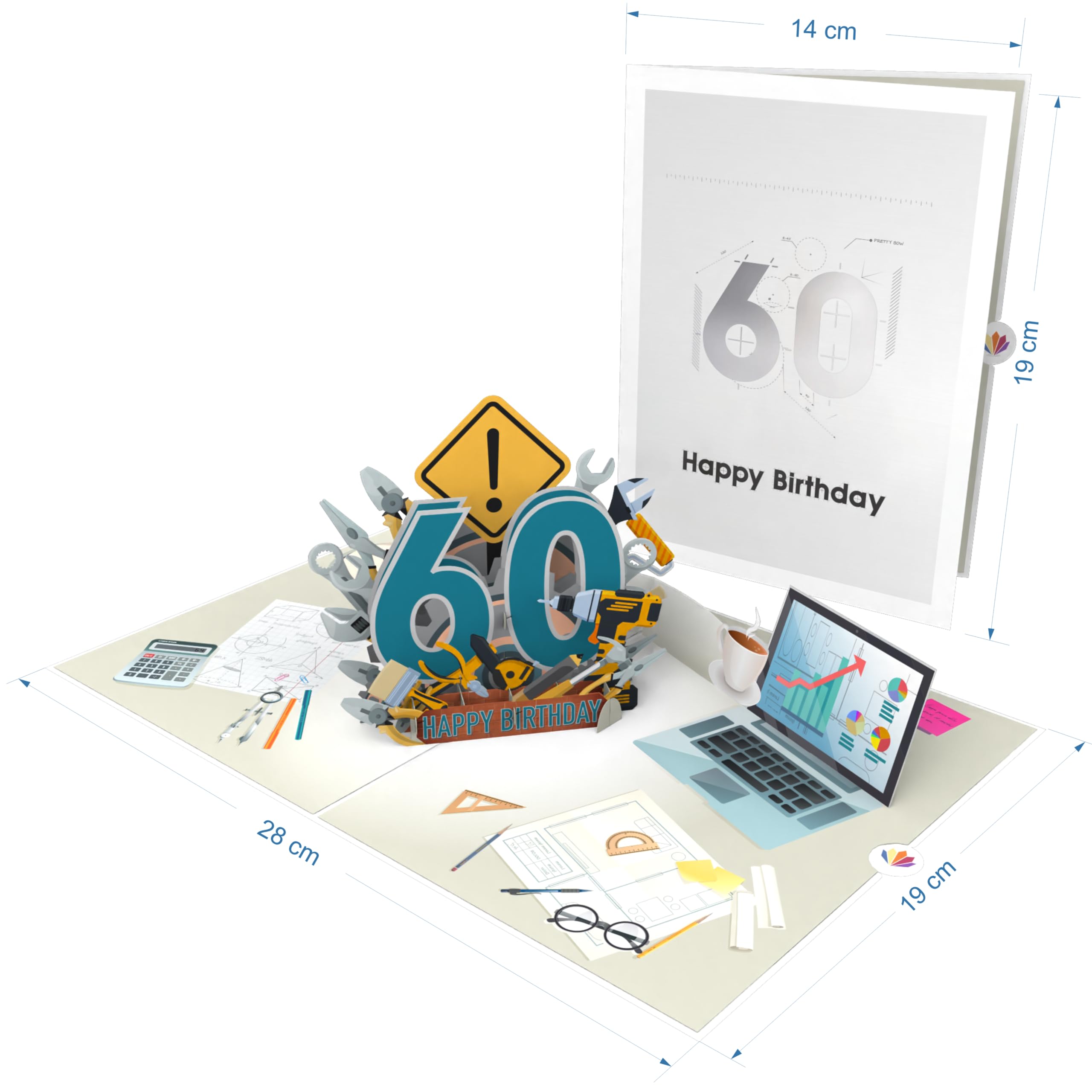 Stuff4 Divertente biglietto di auguri per 86° copleanno, per uoini e