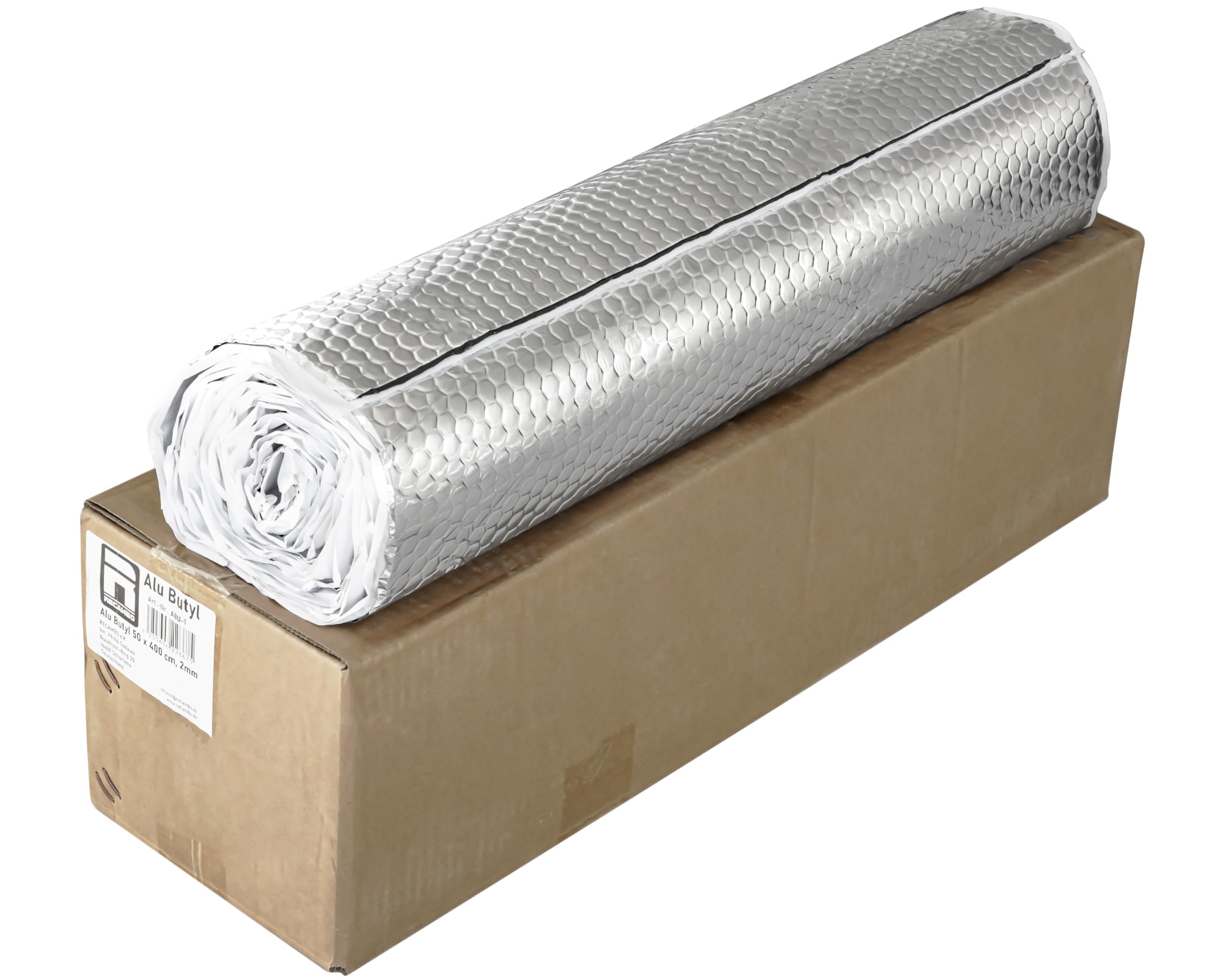 VEVOR Tapis D'Isolation Phonique 2 Mm Insonorisation Voiture 3,3 M²