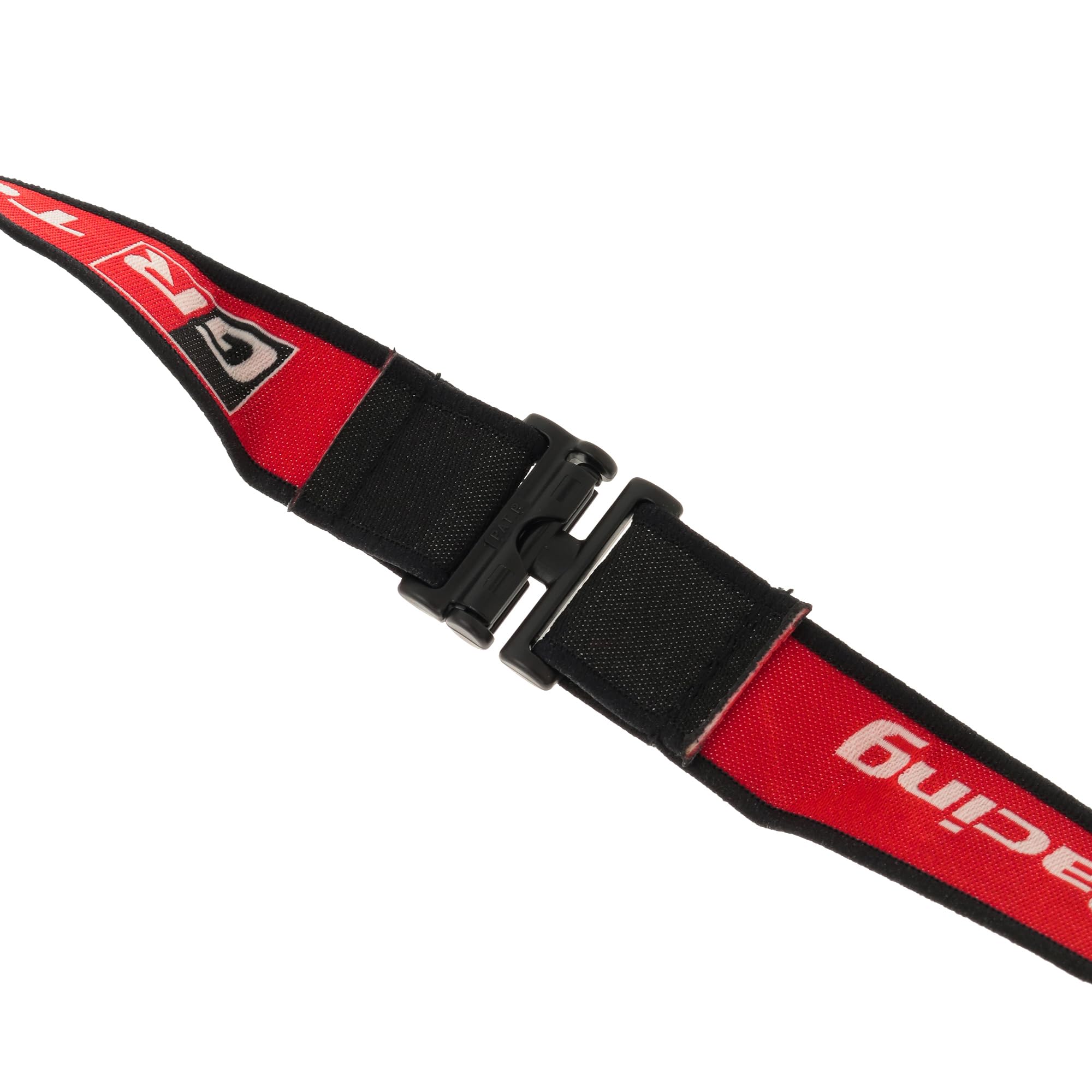 Amazon | TOYOTA GAZOO Racing ネックストラップ（赤黒) TGRC-a010-01 