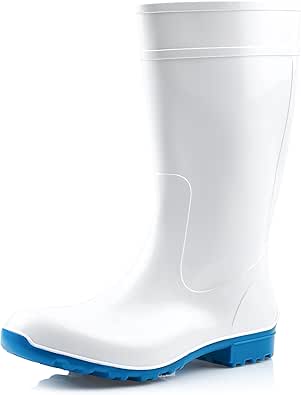 Stivali in Gomma da Donna Impermeabile Antivento Leggere Rain Scarpe Gomma Comode Boot Donna Pioggia Boots Impermeabili di Gomma Stivaletti da Giardino Scarpe da Pioggia Antiscivolo Resistenti