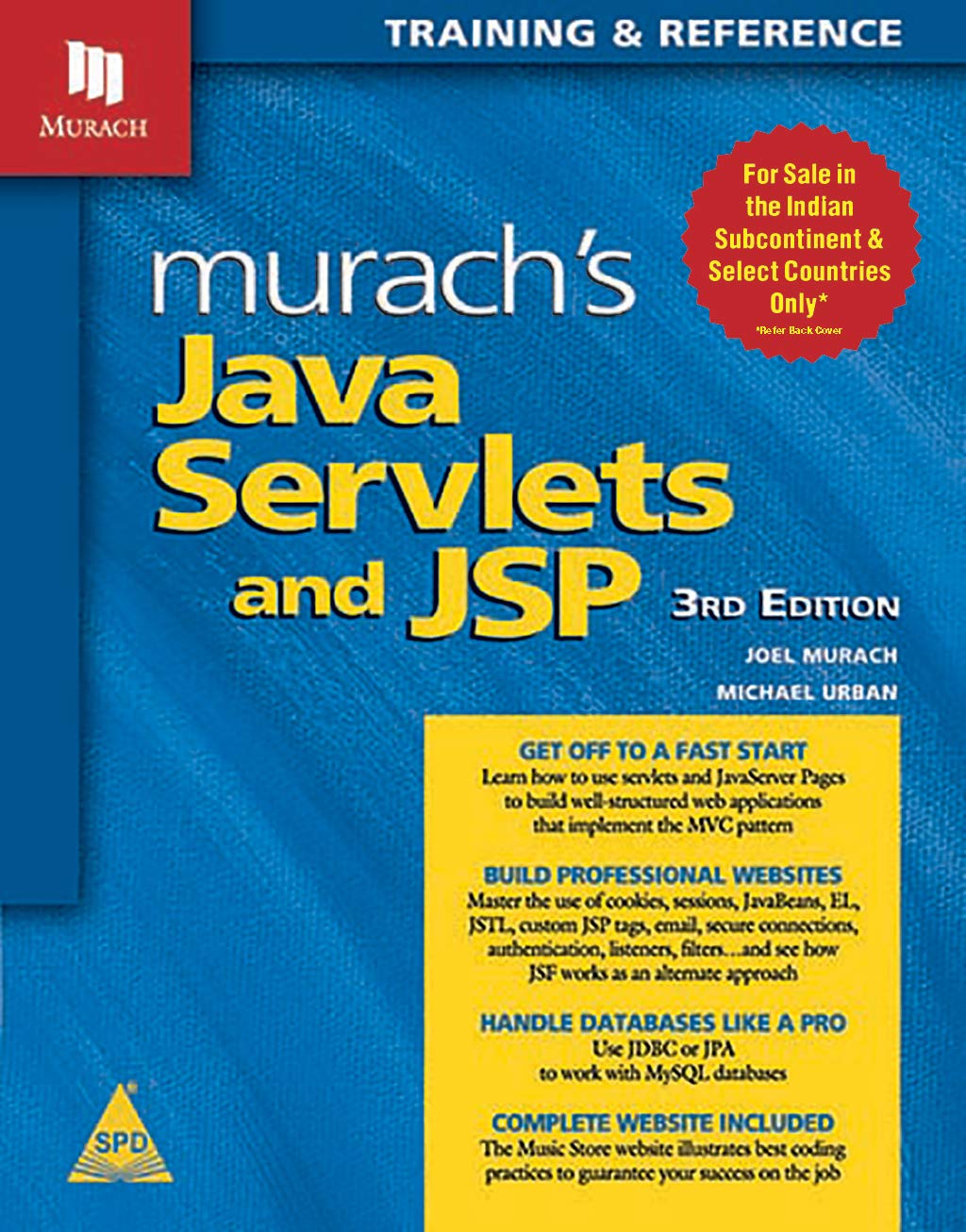 Murachs Java Servlets & Jsp: Joel Murach, Michael Urban: 9789352133253 ...