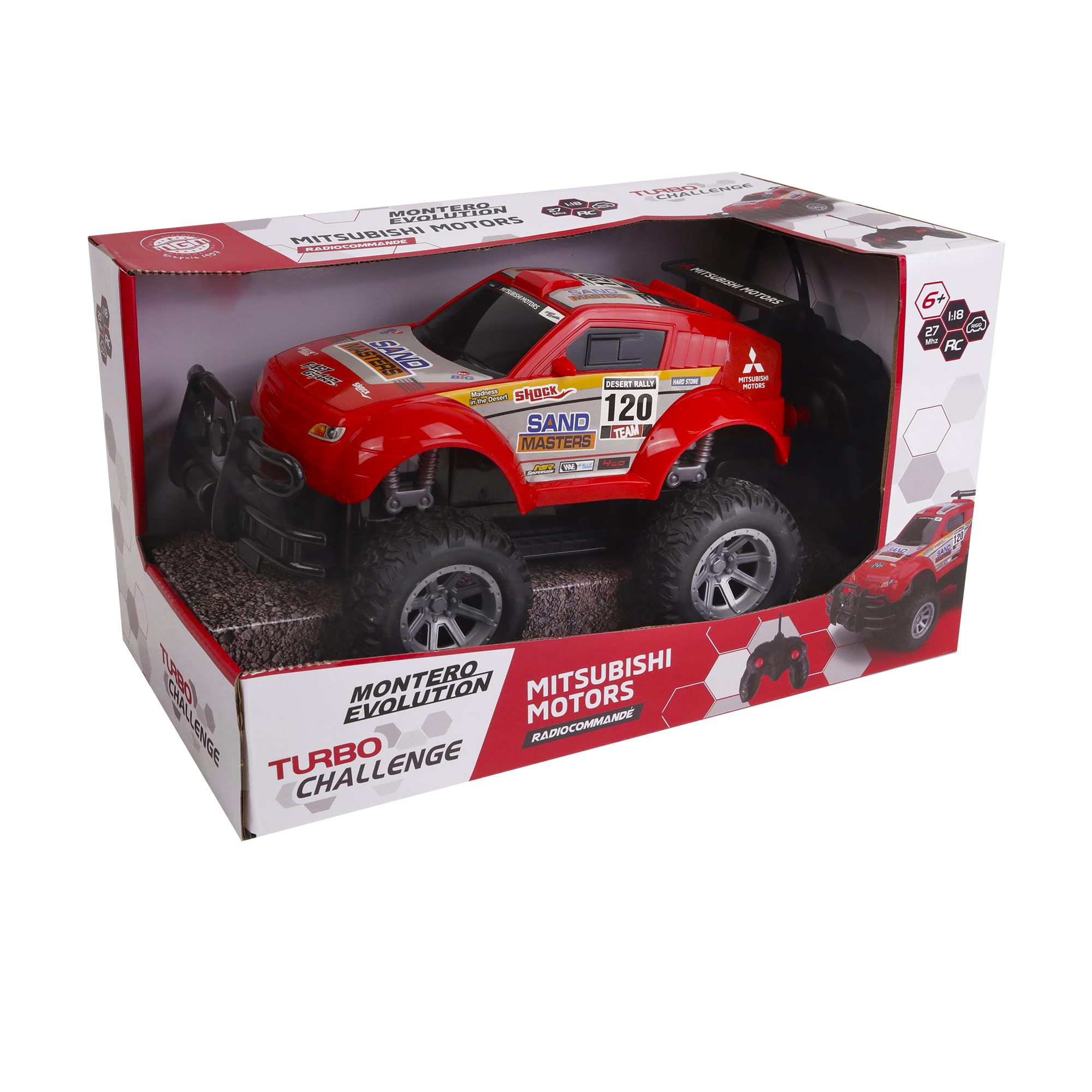 Turbo Challenge – Pack De 2 Coches De Choque RC Azul Y Rojo, Listos Para Rodar, Juguete De Plástico Para Niños De 5 Años En Adelante, Ideal Para Regalar